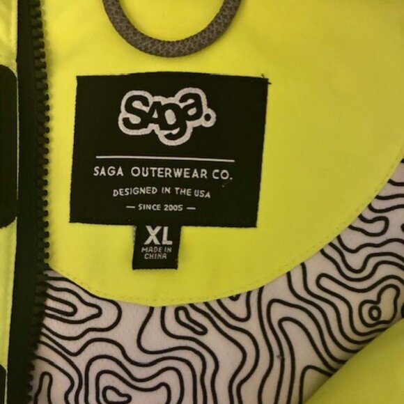 Saga Men's Snowboard Jacket XL - Picture 2 of 7